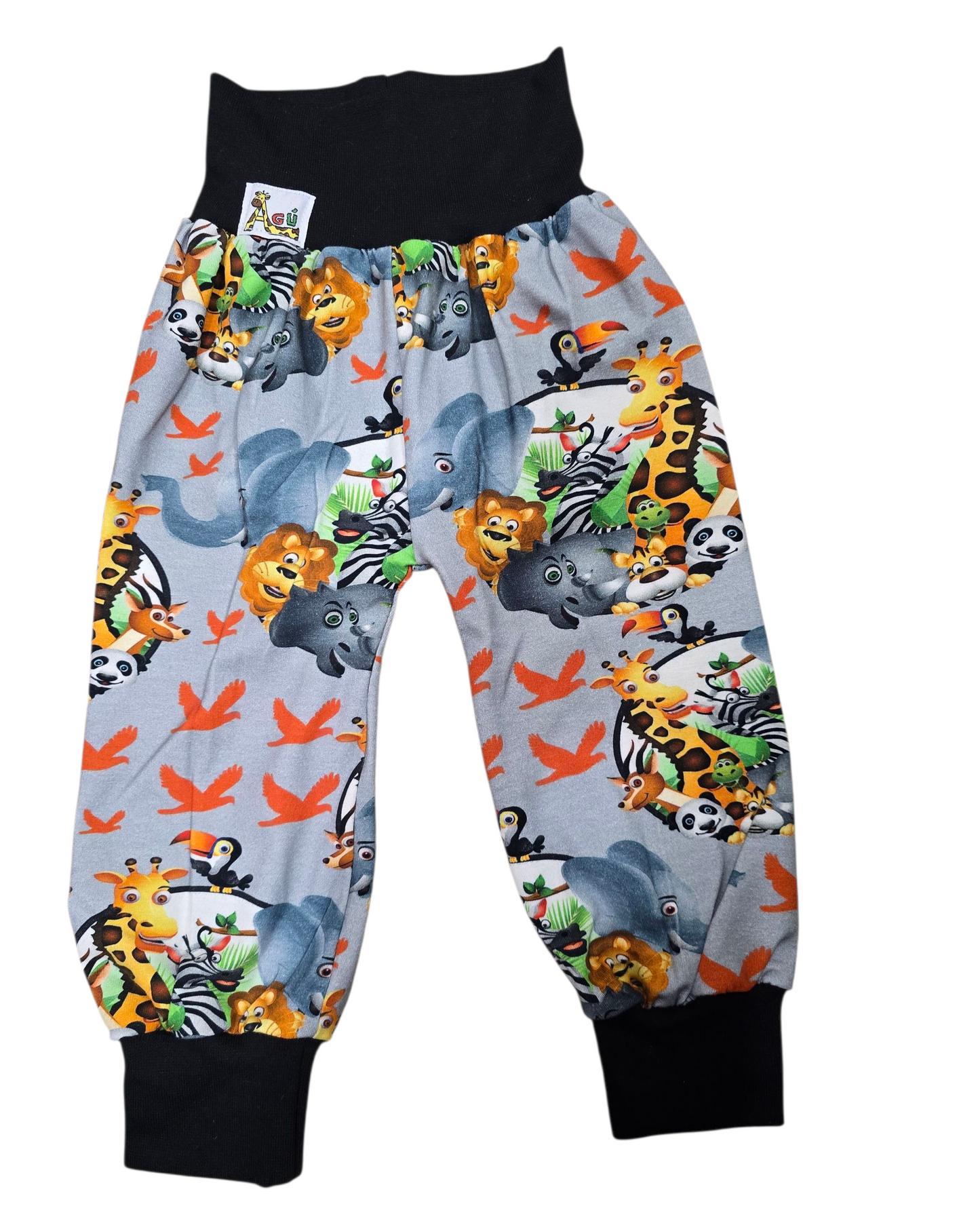 Gráar Agú dýrabuxur