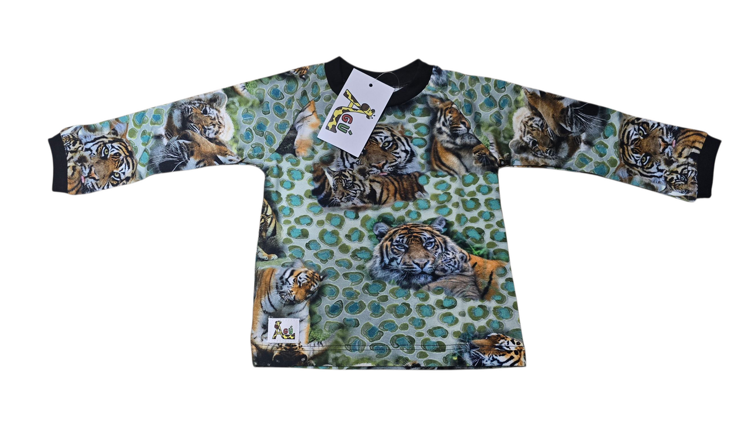 Grænar tígrisdýra peysur