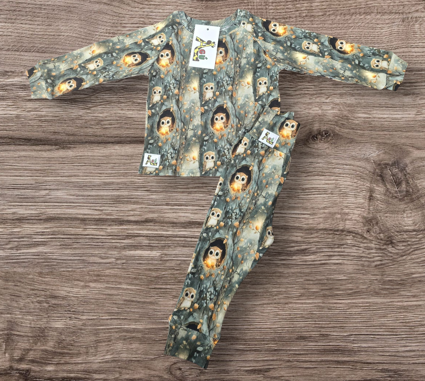 Rib uglu leggings Nýtt