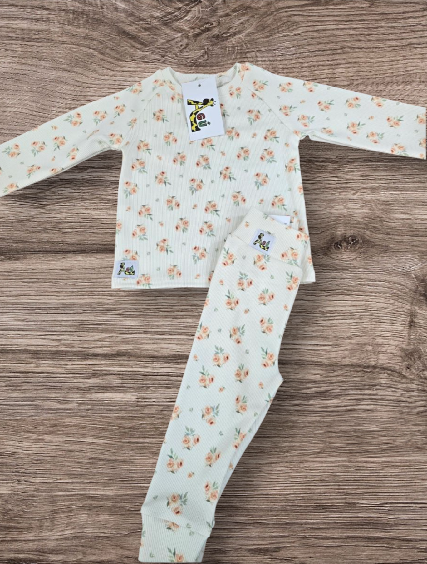 Fallegar blóma rib peysur