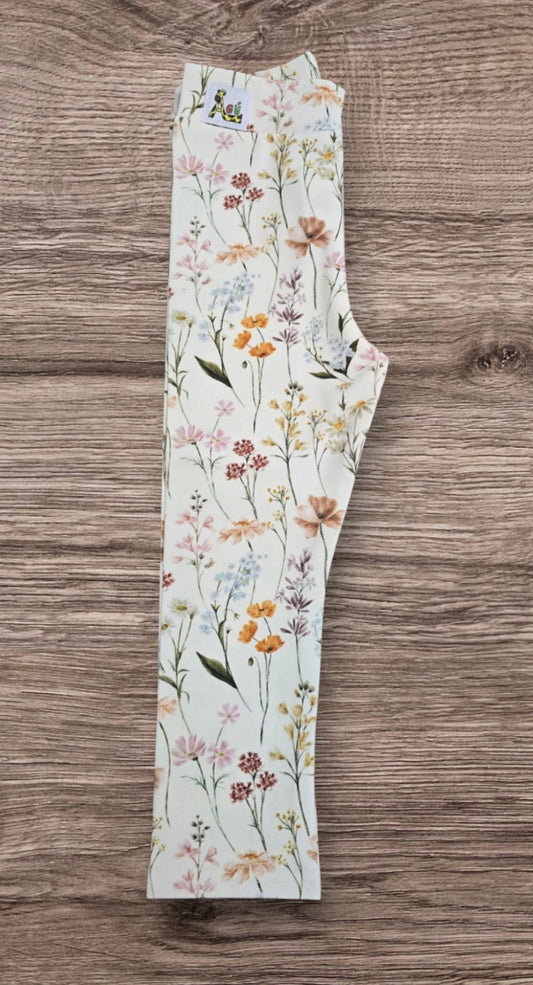 Fallegar blóma Agú leggings