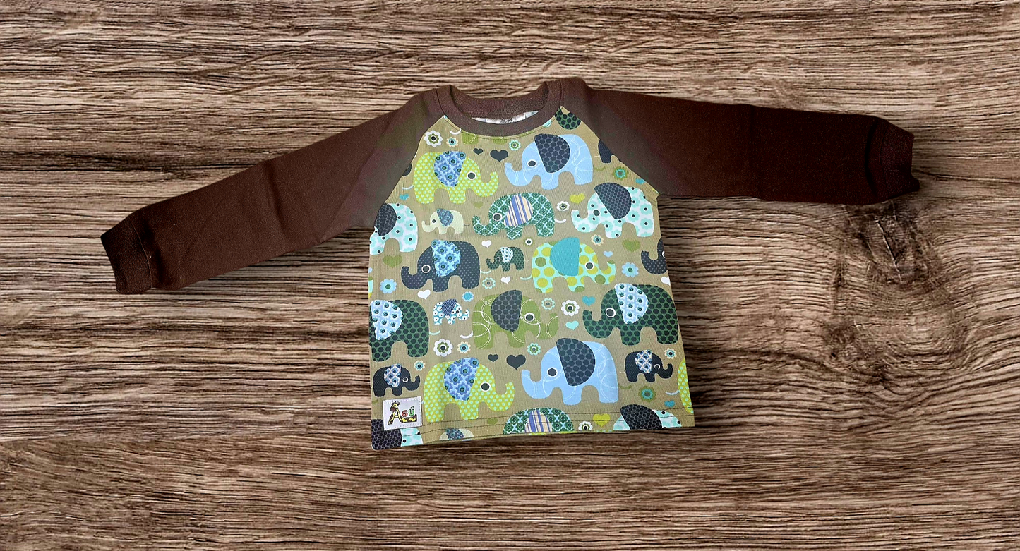 Ljósbrún fílapeysa