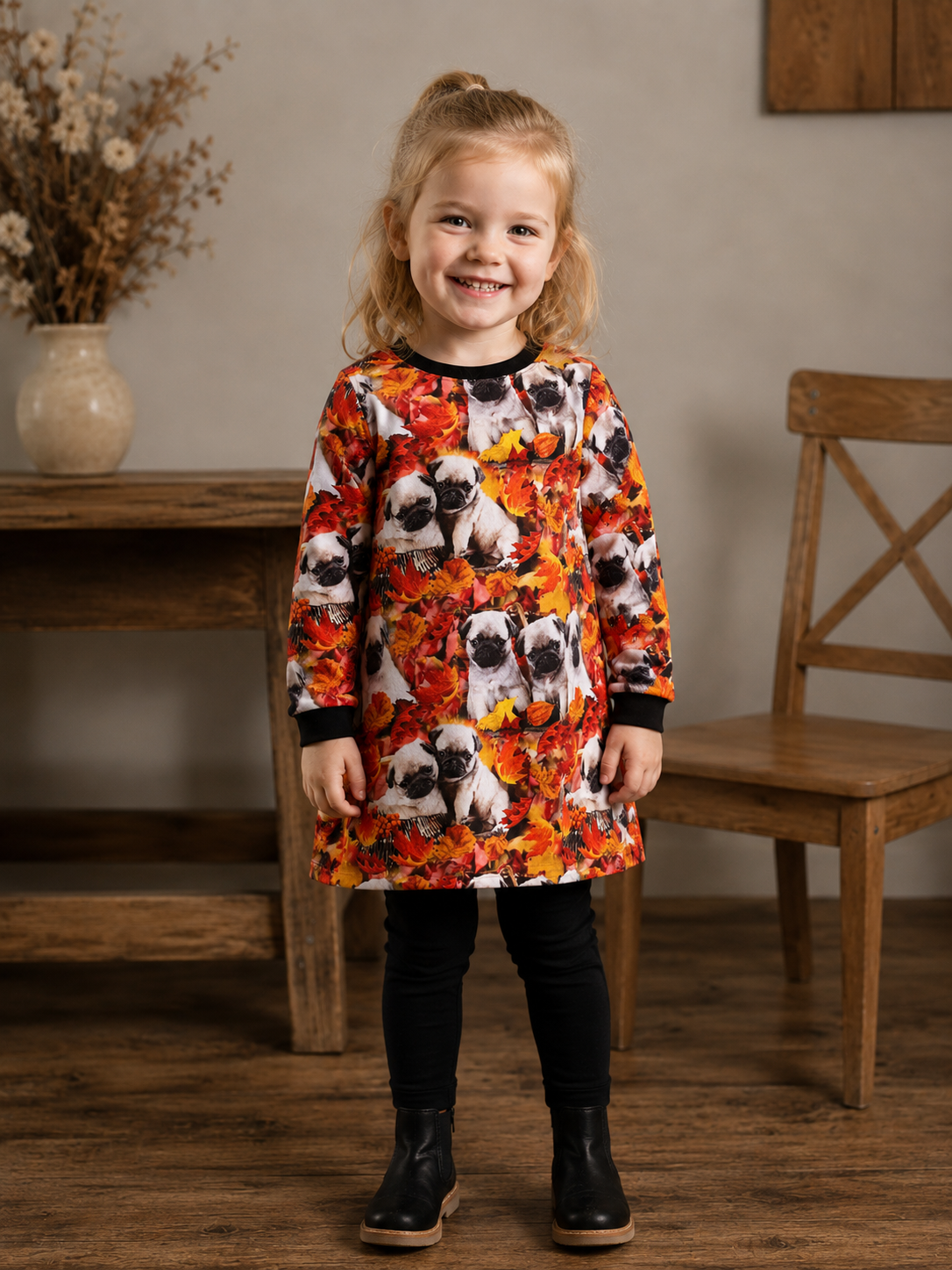 Svartar Agú leggings