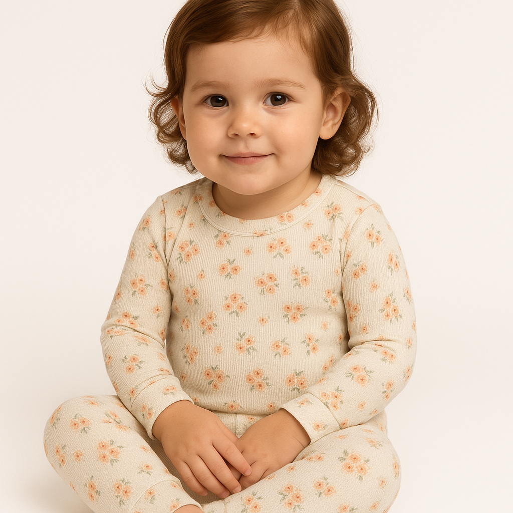 Fallegar blóma rib peysur