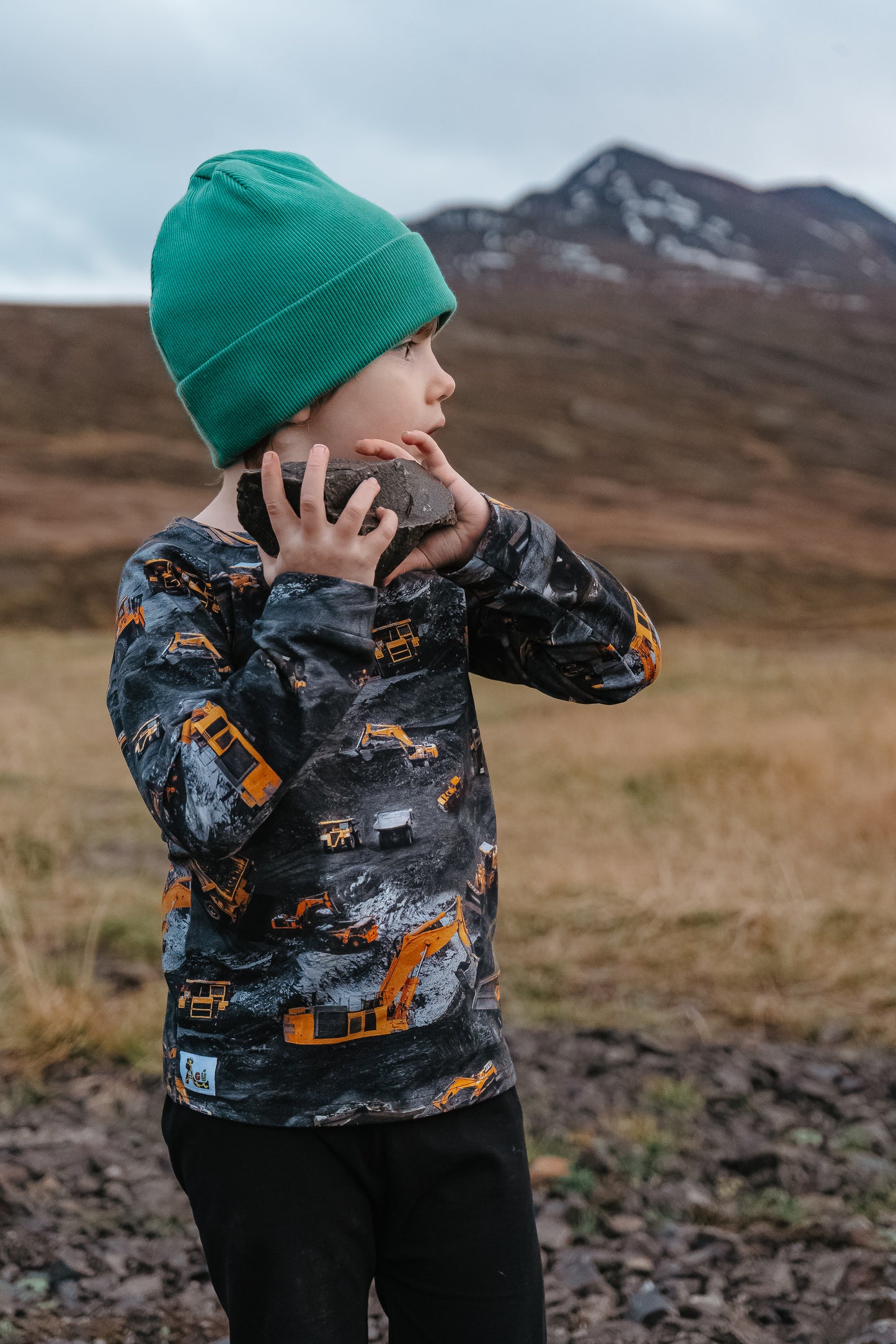 Fallegar gröfu peysur