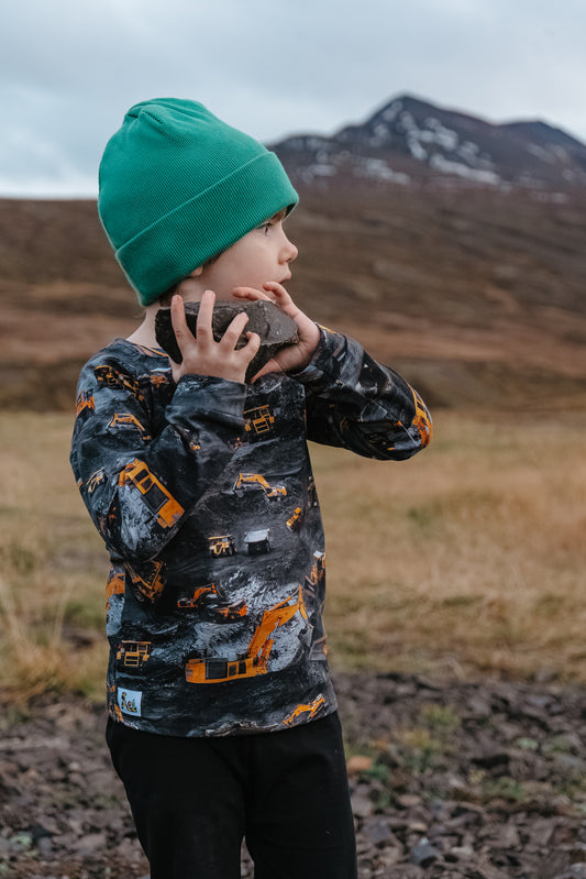Fallegar gröfu peysur