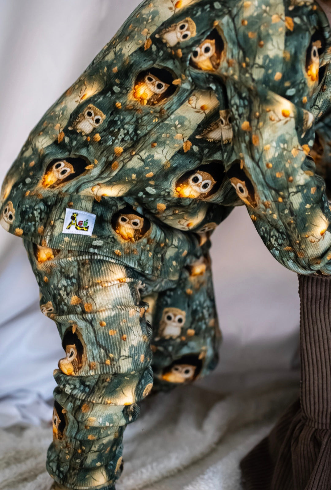 Rib uglu leggings Nýtt